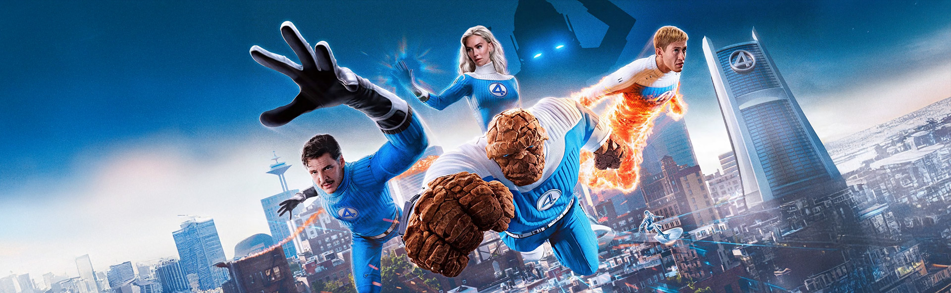MOVIE ดูหนังฟรี ไม่มีโฆษณา ภาพปก The Fantastic Four First Steps (2025) เดอะ แฟนแทสติก 4 จุดเริ่มต้นปฐมบทใหม่