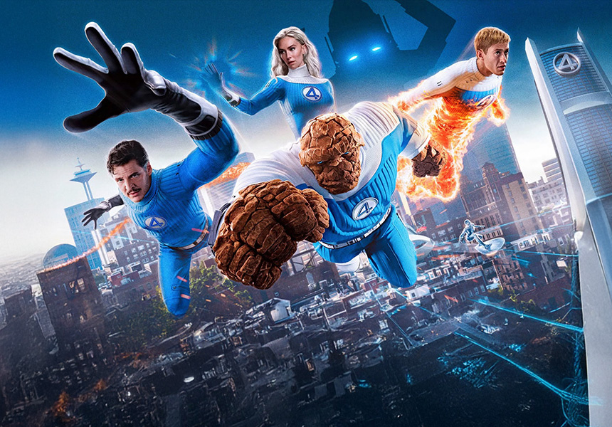 MOVIE ดูหนังฟรี ไม่มีโฆษณา ภาพปก The Fantastic Four First Steps (2025) เดอะ แฟนแทสติก 4 จุดเริ่มต้นปฐมบทใหม่